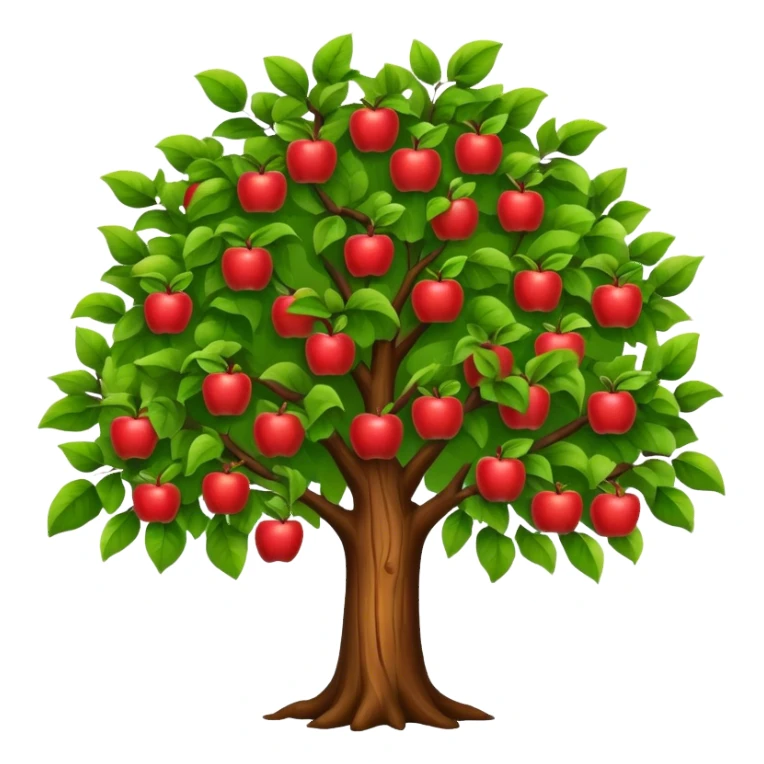 apple tree sticker