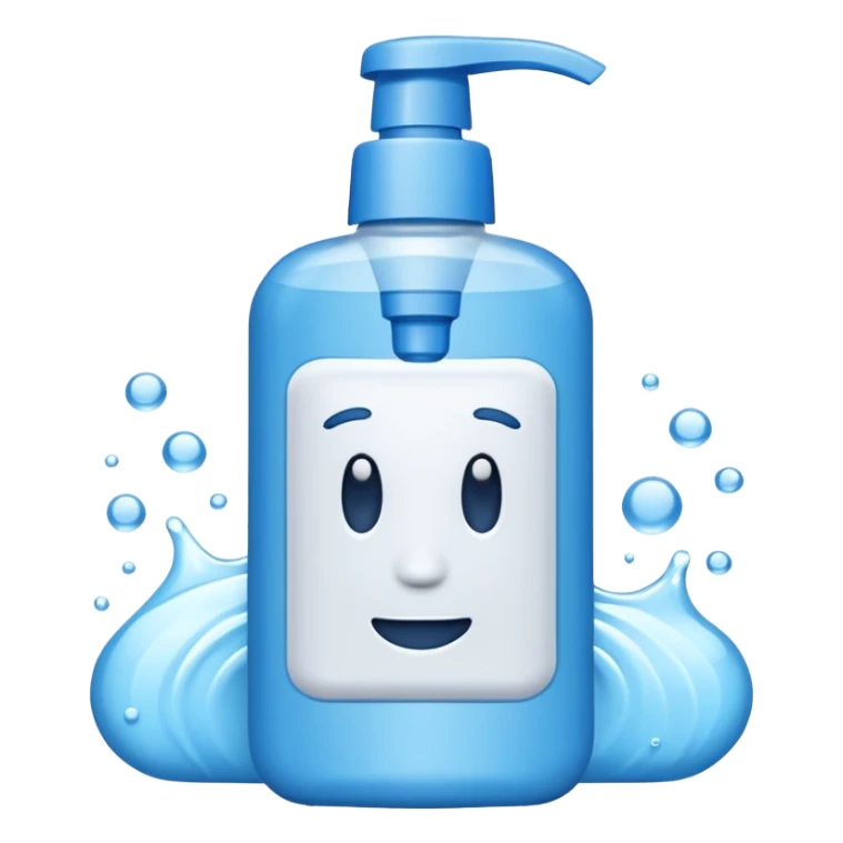 bage body wash bottle sticker