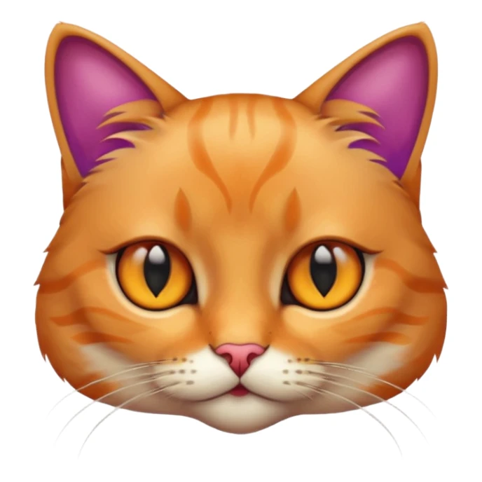 Cat using psychedelic drugs sticker