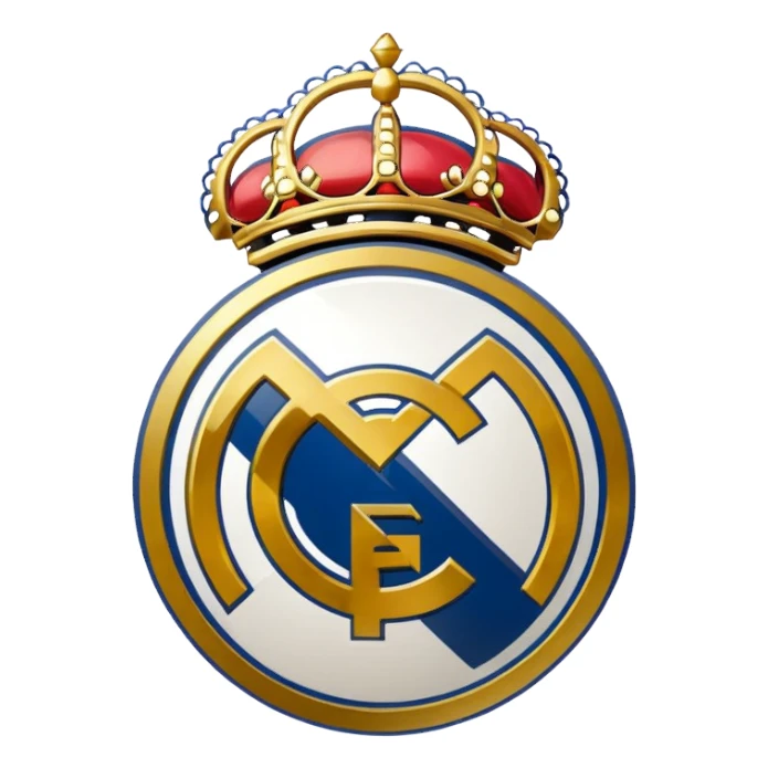 Create real Madrid logo emoji sticker