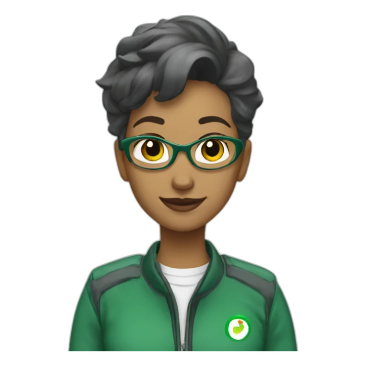 RATP staff jade-green jackets sticker