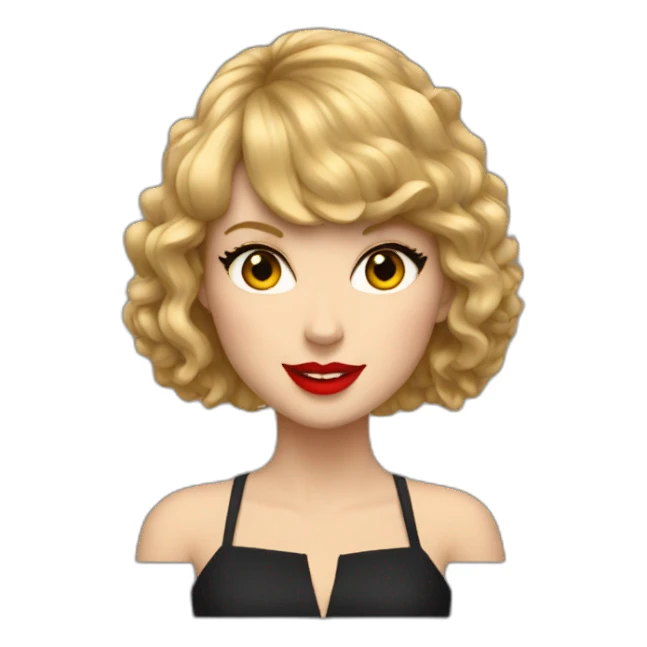 Taylor swift red sticker