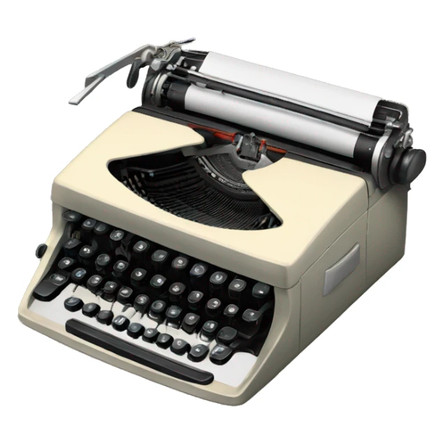 Remington portable typewriter sticker