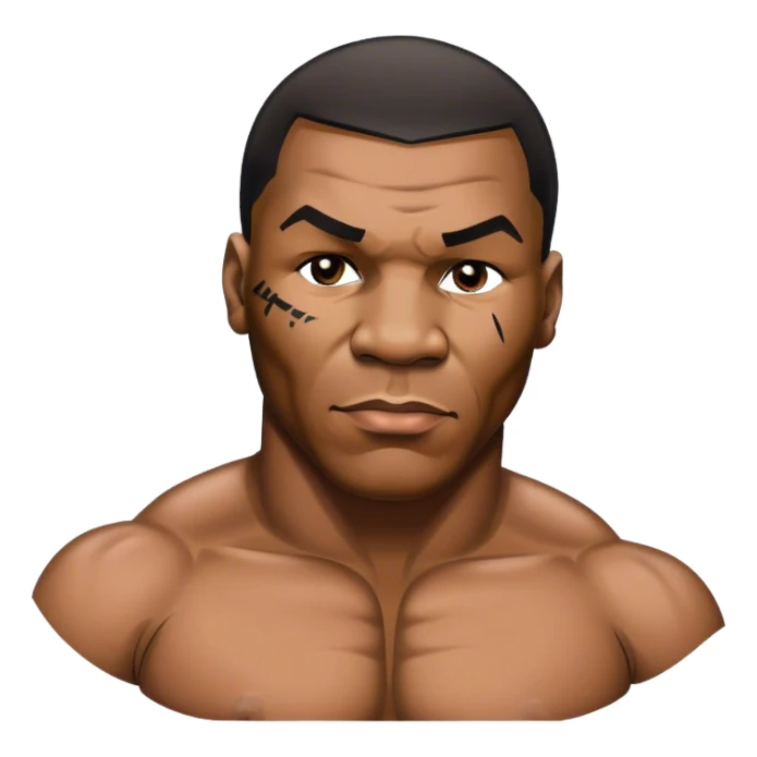 Mike Tyson the boxer sticker