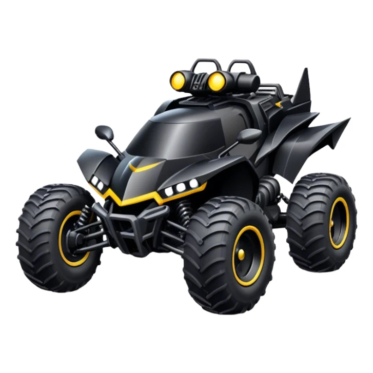 batmobile atv raptor 700 sticker