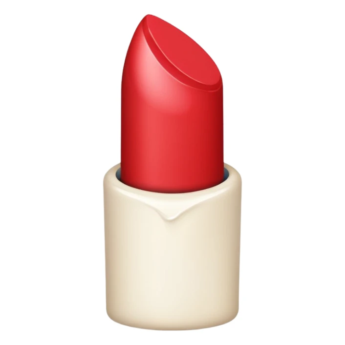 White lipstick stain emoji sticker