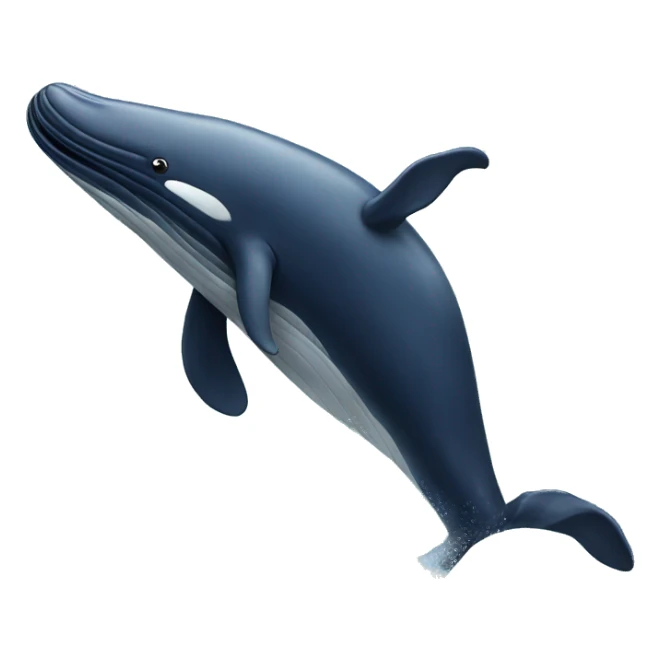 Whale dancing sticker