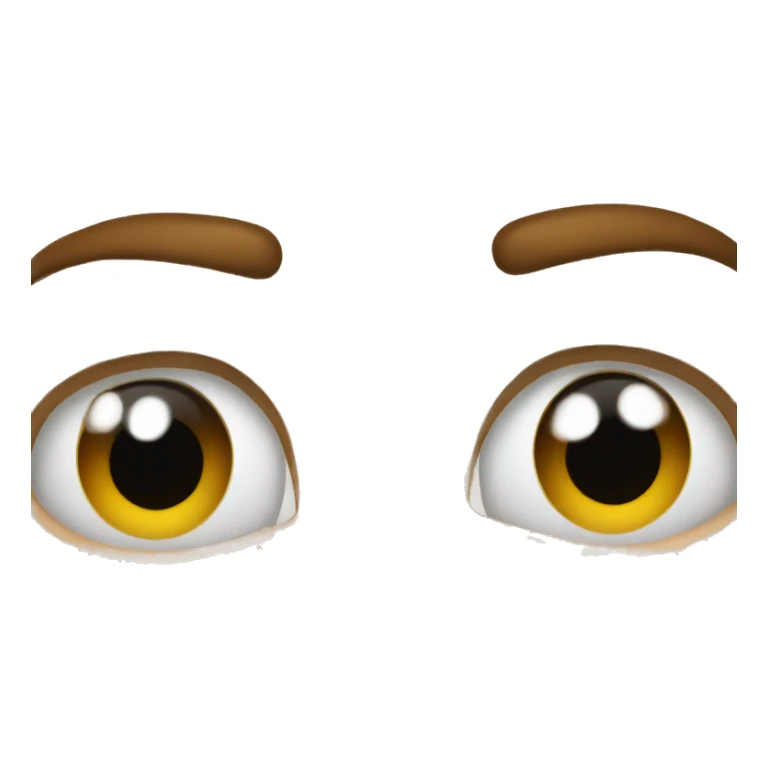 Eyes Sideways. sticker