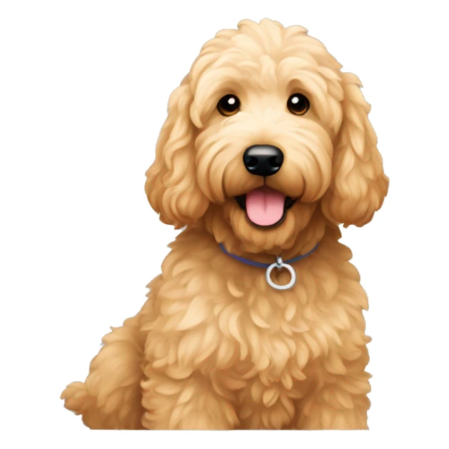 Goldendoodle saying kaitlyn sticker