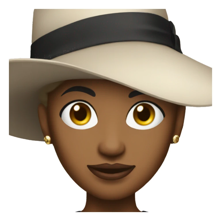 Gangsta mama in fedora sticker
