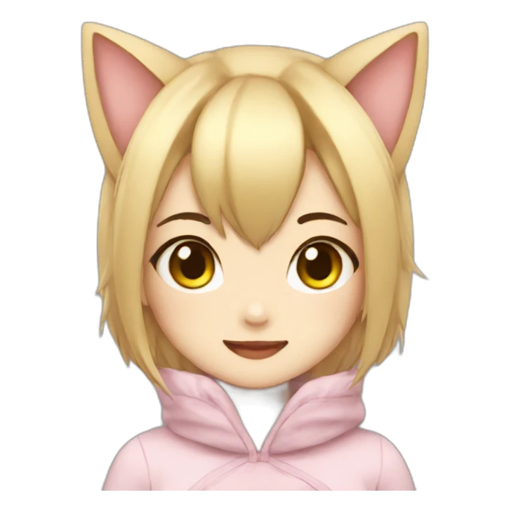 neko girl sticker