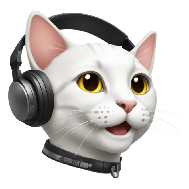 Cat dj  sticker