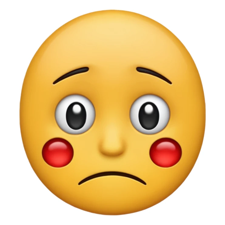 sad emoji sticker