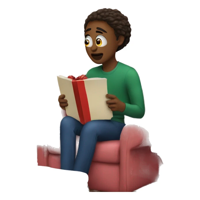 Watching Christmas movies  sticker