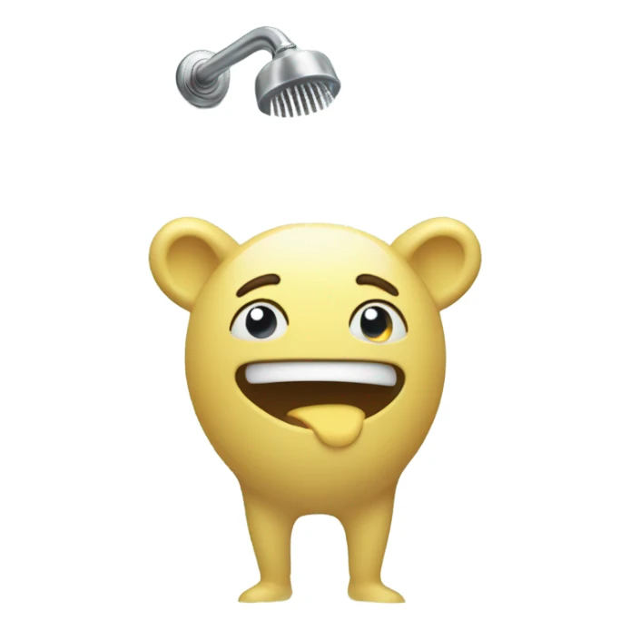 Fart in the shower sticker