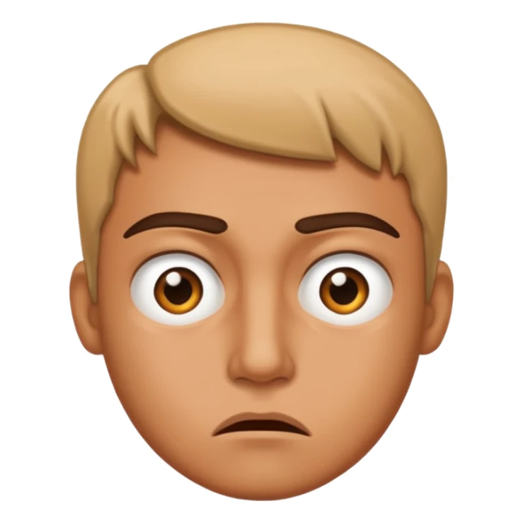 Annoyed confused sticker