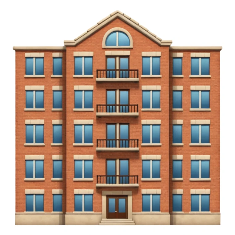 apartment building sticker