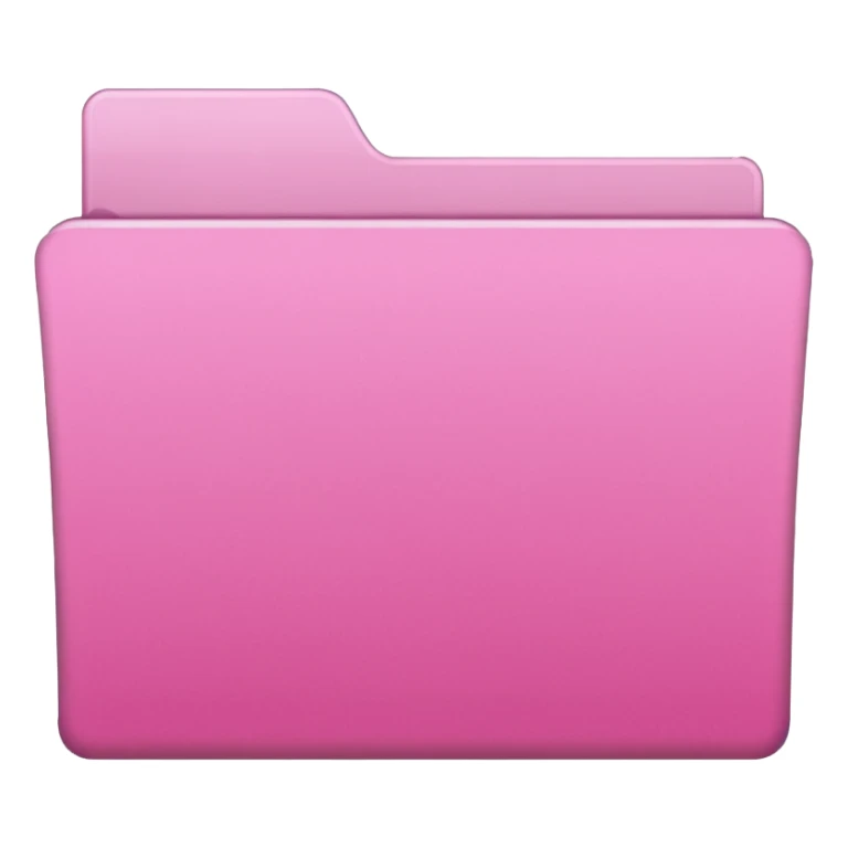 windows 10 folder light giltter pink plain folder without logo sticker