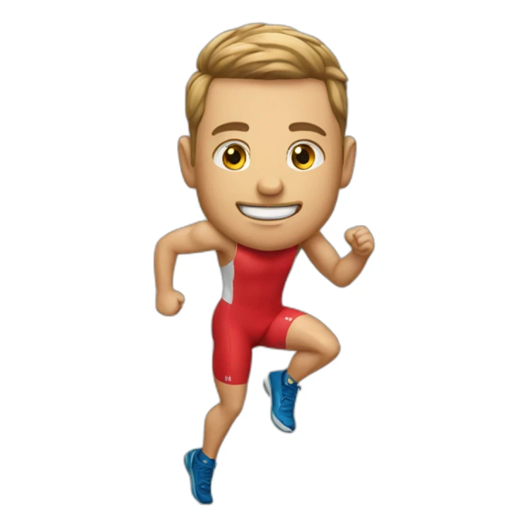 triathlete finisher sticker