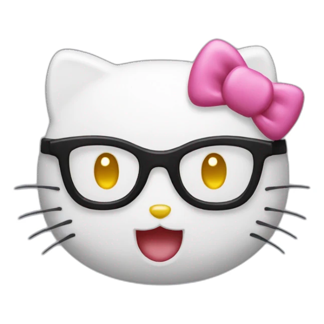 Hello kitty très enervée sticker