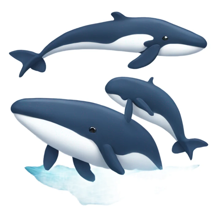 Whales  sticker