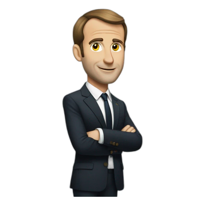 macron converti aux judaïsme sticker