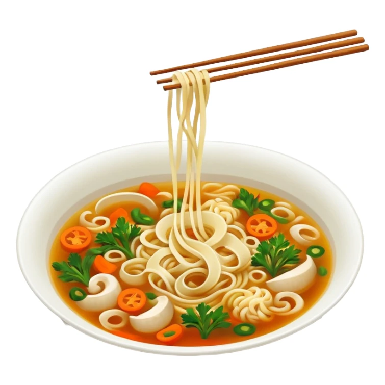 asian soup sticker