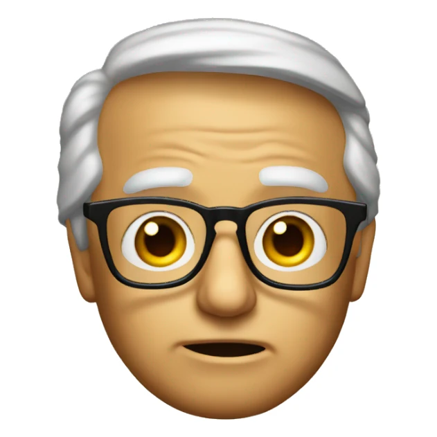 Trump wearing glasses sticker