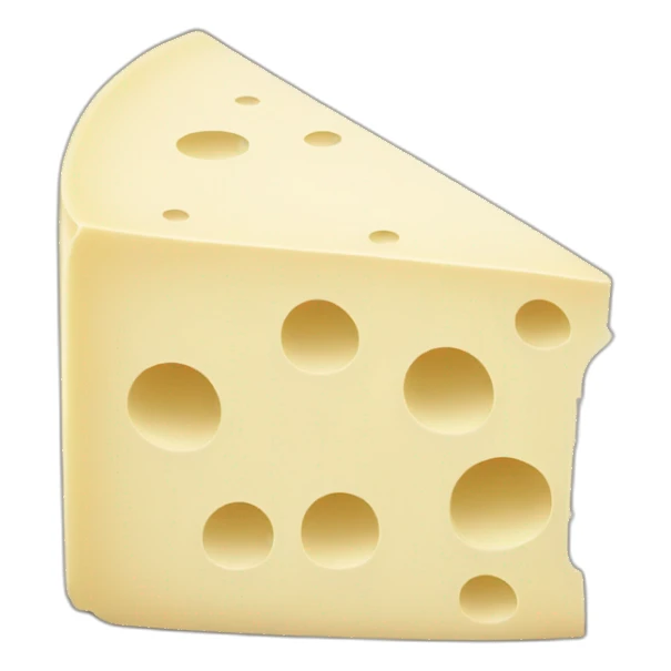 white parmesan cheese sticker