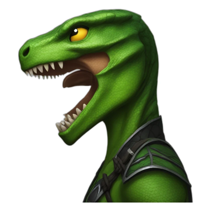 Mortal kombat Reptile sticker