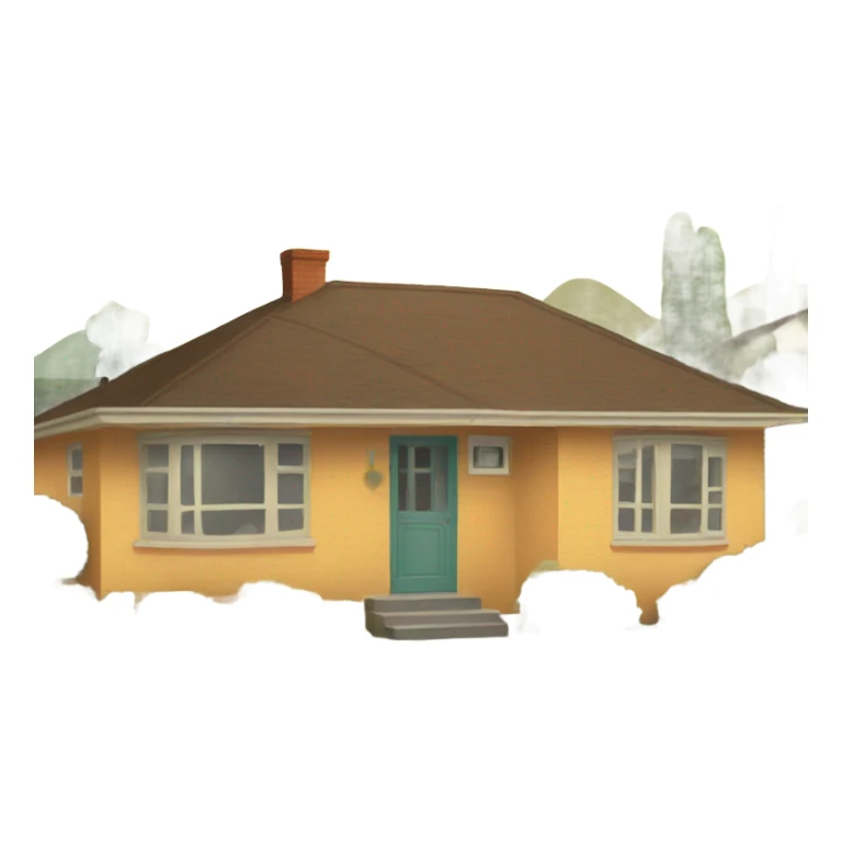 home sweet mid centery sticker