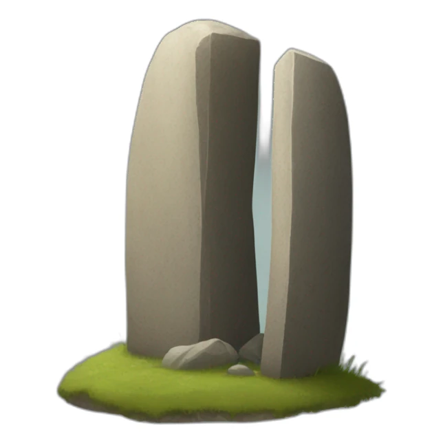 menhir sticker