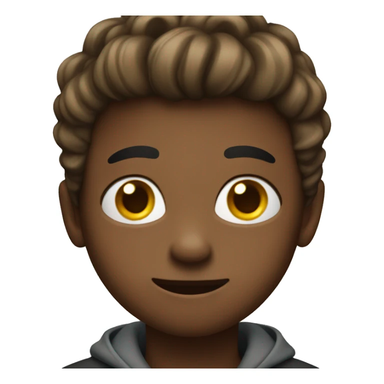 A boy with iphone  sticker