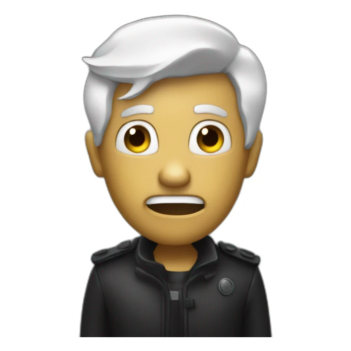 Noir qui tient une bombe sticker