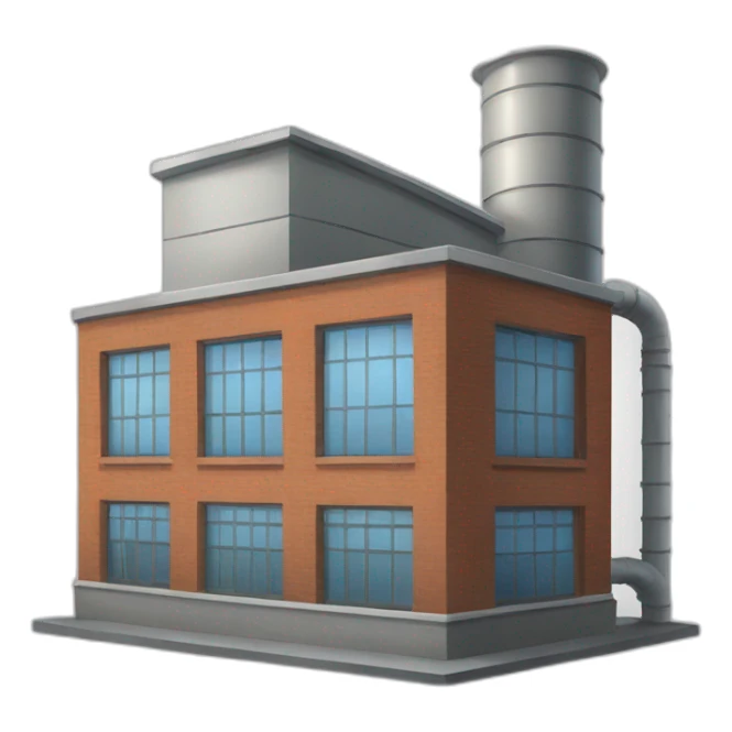 industrial building sticker