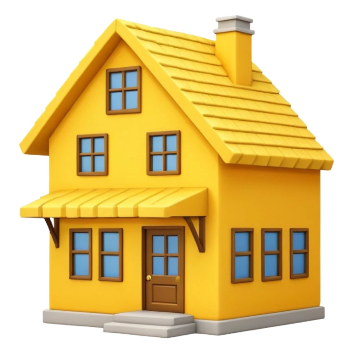 Construction Foam for a house Smiley  sticker