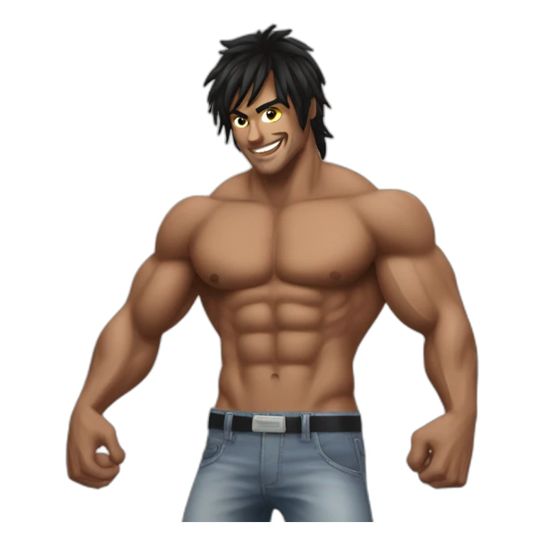 zyzz pose sticker