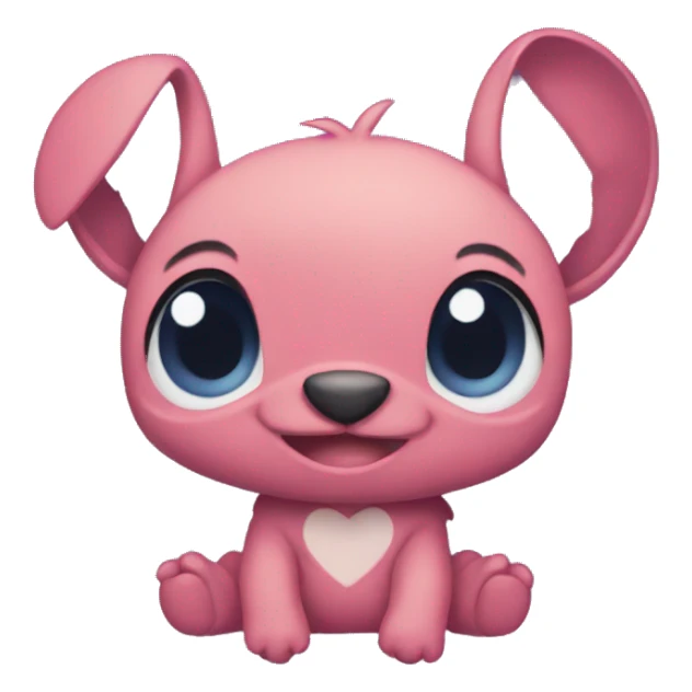 stitch in love sticker