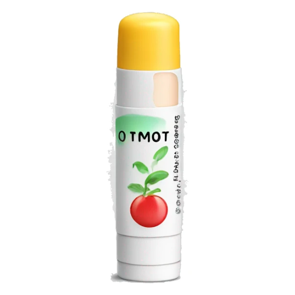 lip balm with label sticker