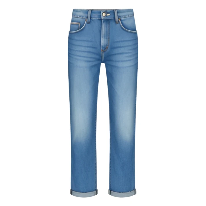 wide fit denim pants sticker