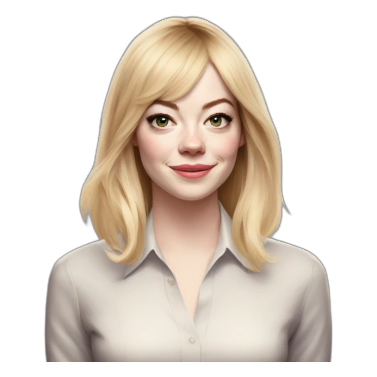 emma stone, gwen stacey sticker