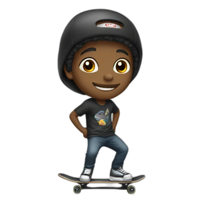 skater boy sticker