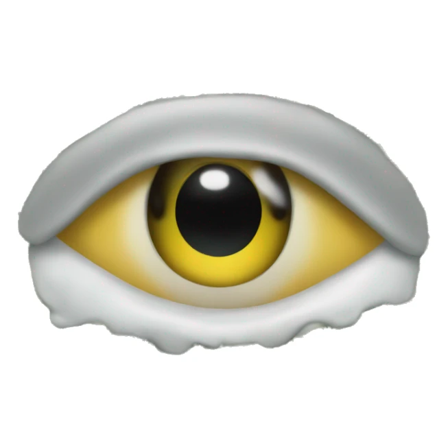 money eyes and crying sticker