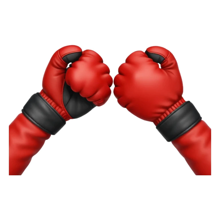 fist bump with hands in racing gloves sticker