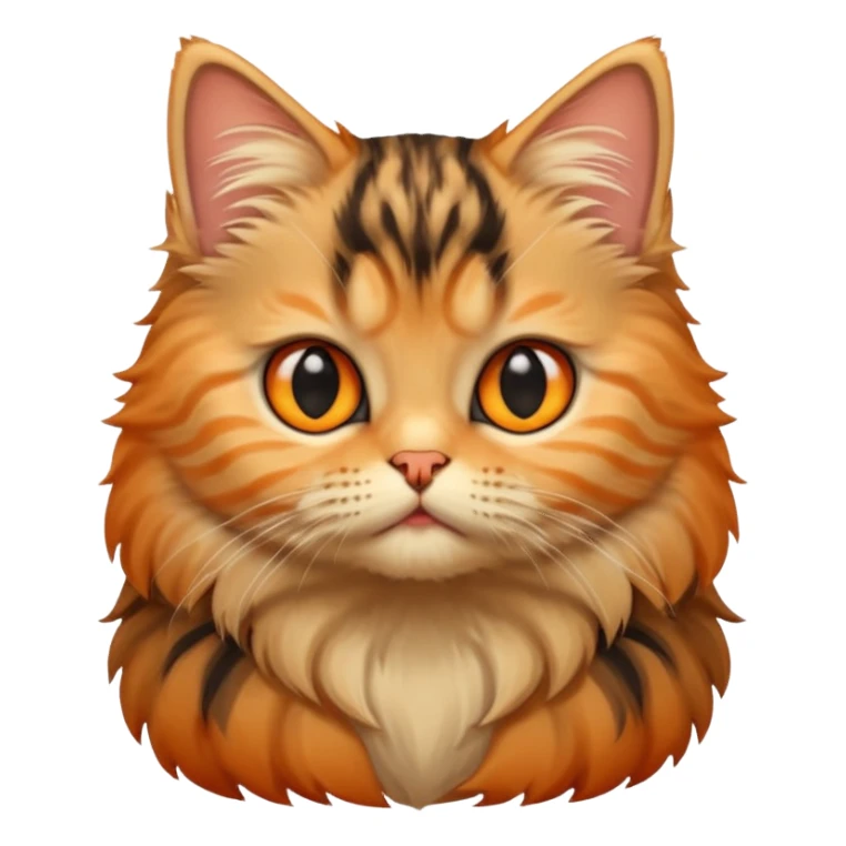 Persian tabby kitten  sticker