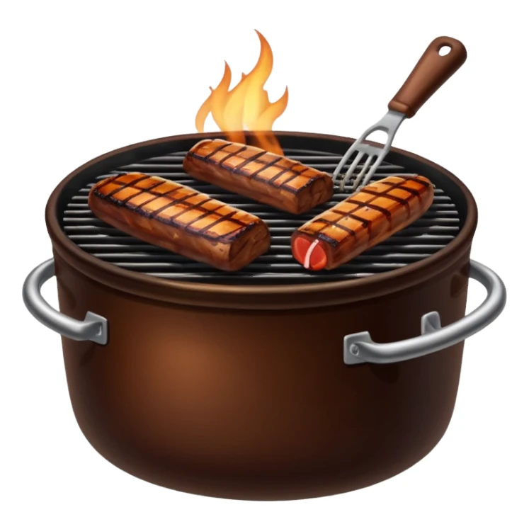 smoked barbeque sticker