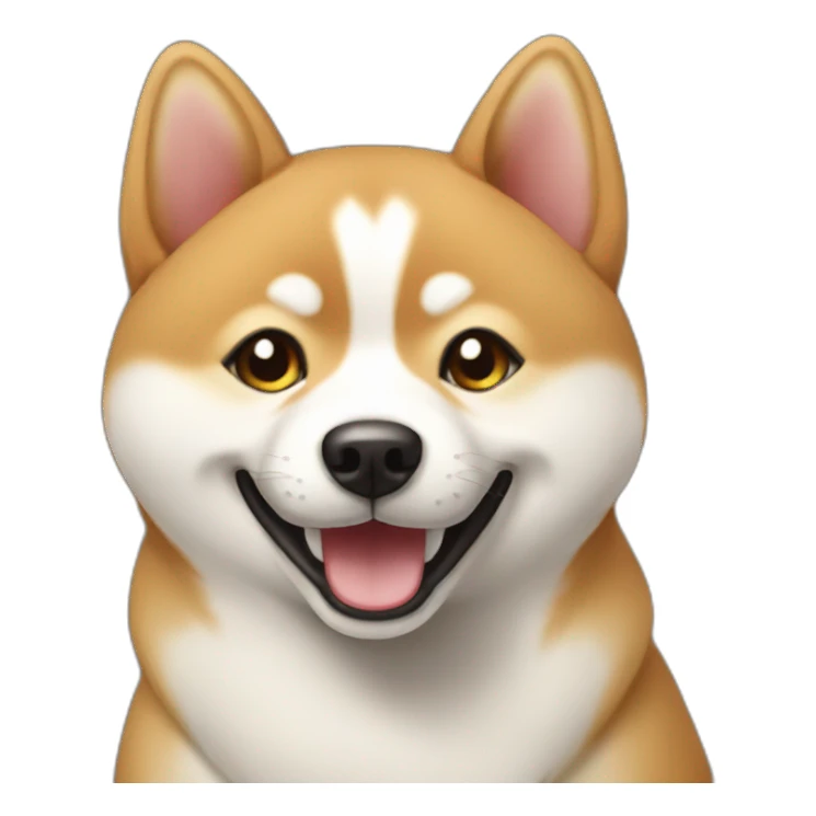 happy shibainou sticker