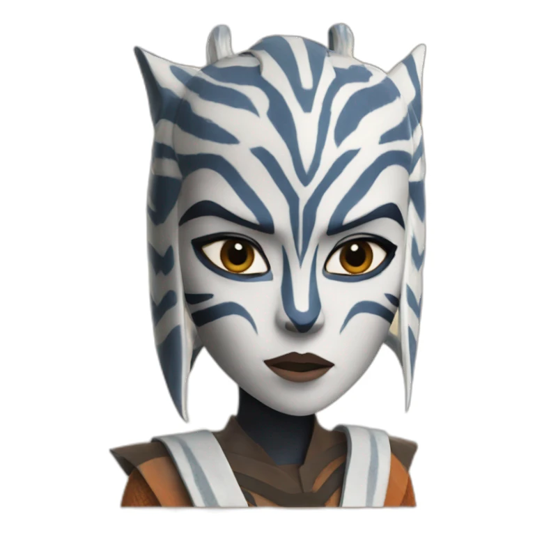 Shin hati ahsoka sticker