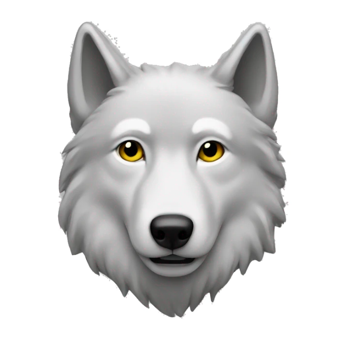 Schlafender Wolf sticker