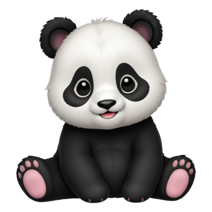 𝐶𝑢𝑡𝑒 𝑐ℎ𝑖𝑏𝑖 𝑝𝑎𝑛𝑑𝑎 sticker